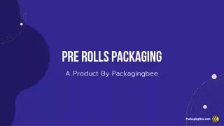 pre rolls packaging