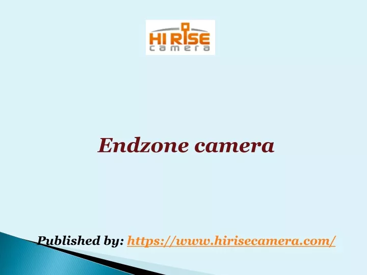 endzone camera published by https