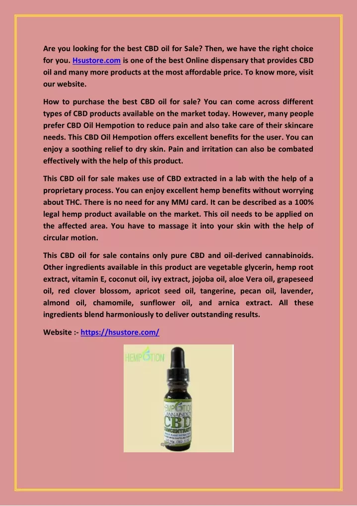 are you looking for the best cbd oil for sale