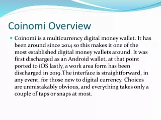 coinomi overview