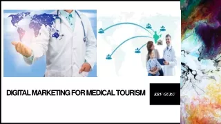 Digital marketing for medical tourism | KRV Guru