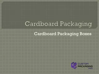 cardboard packaging