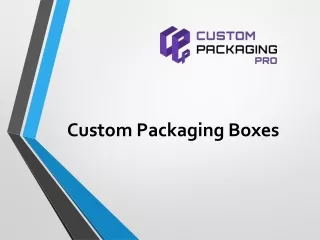 custom packaging boxes