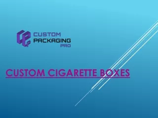 custom cigarette boxes