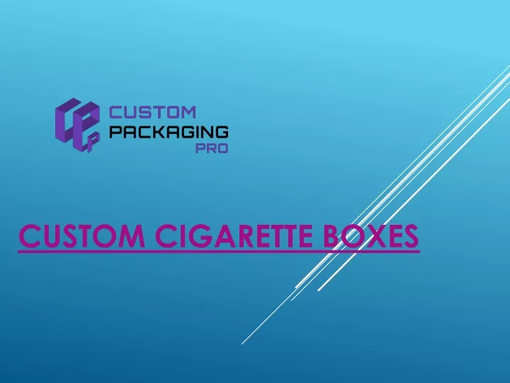 custom cigarette boxes