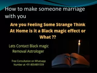 how to make someone marriage with you
