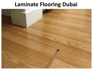 laminate flooring dubai