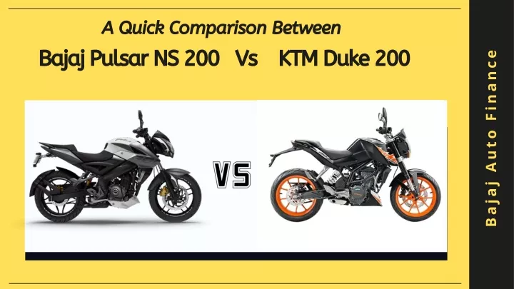 a quick comparison between bajaj pulsar