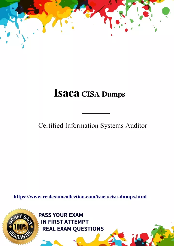 isaca cisa dumps