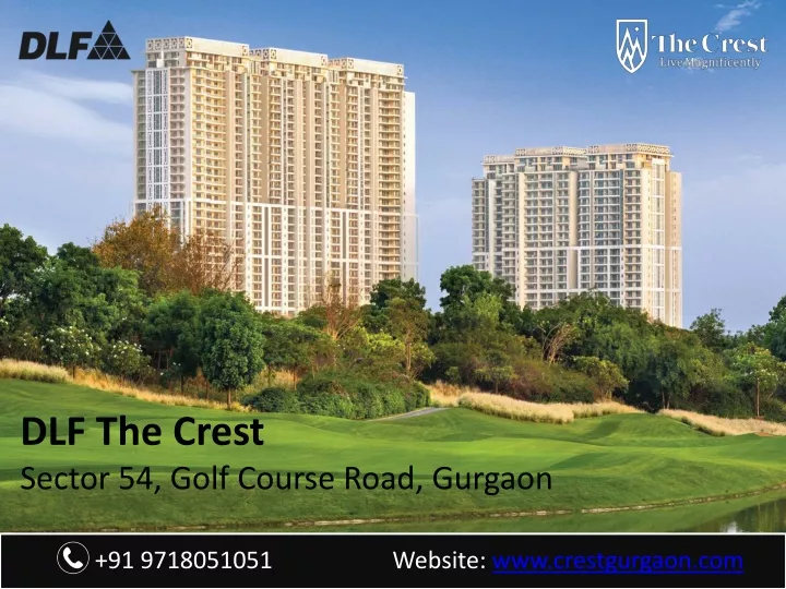 dlf the crest sector 54 golf course road gurgaon