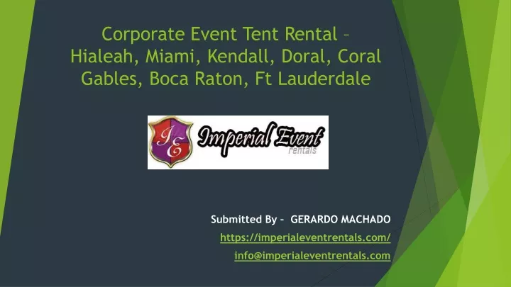 corporate event tent rental hialeah miami kendall doral coral gables boca raton ft lauderdale