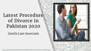 Know Best Procedure of Divorce in Pakistan With Trustworthy Divorce Lawyer
