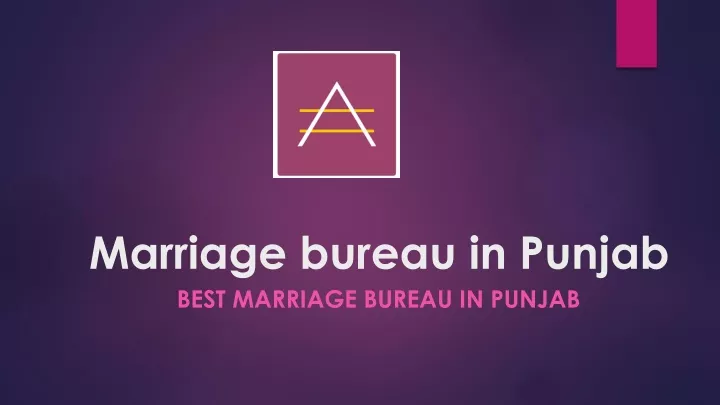 marriage bureau in punjab