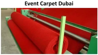 event carpet dubai