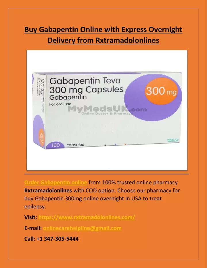 buy gabapentin online with express overnight