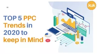 Top 5 PPC trends in 2020 to keep in mind