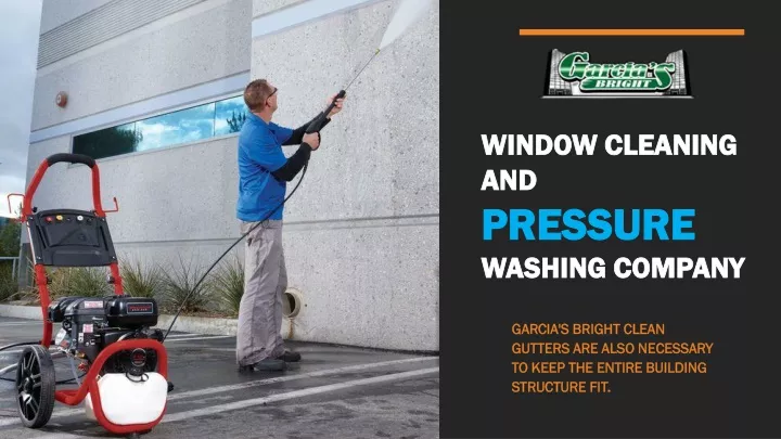window cleaning and pressure washing company