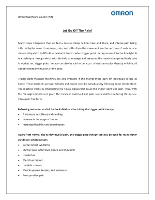 omronhealthcare ap com nz
