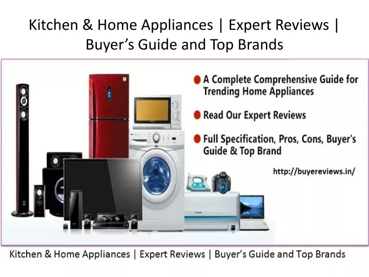 kitchen home appliances expert reviews buyer s guide and top brands