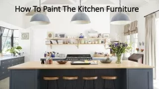 Kitchen furniture paint ideas, tools for painting cabinet
