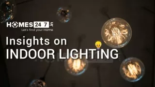 Different Types of Indoor Lighting for Living Room!