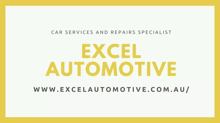 car services and repairs specialist