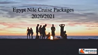 Egypt Nile Cruise Packages 2020/2021