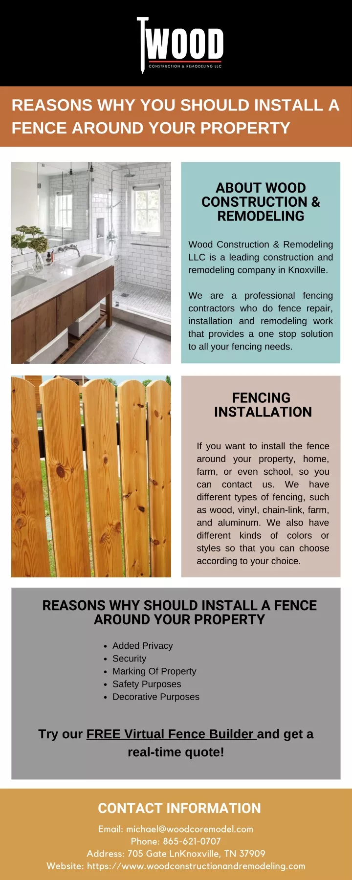reasons why you should install a fence around