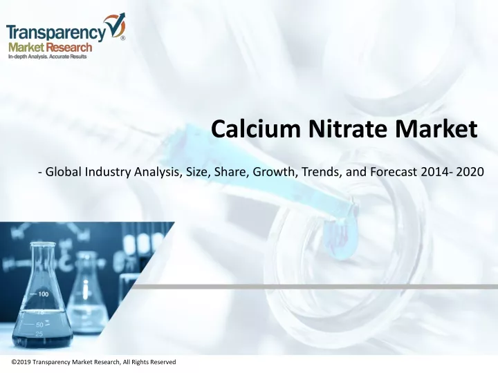 calcium nitrate market