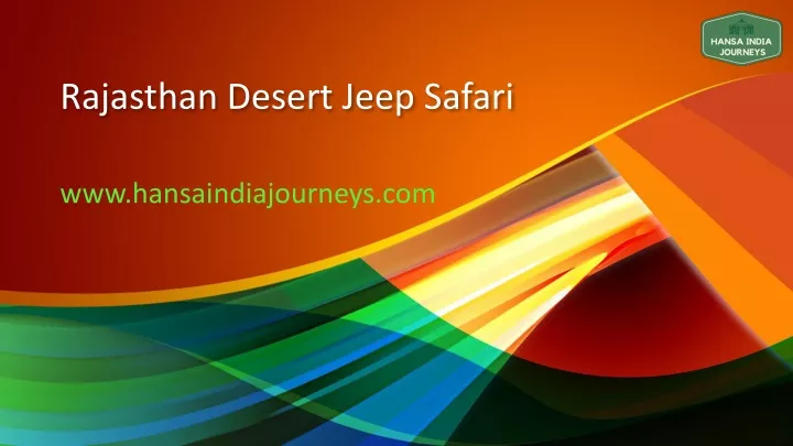 rajasthan desert jeep safari