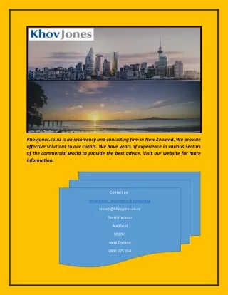 Khov Jones | Insolvency & Consulting