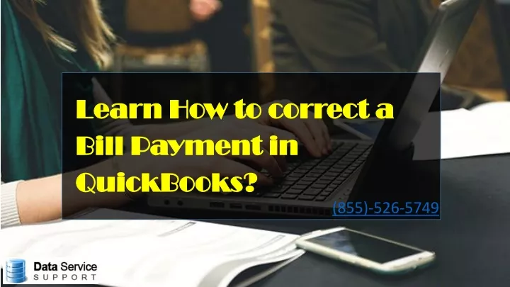 learn how to correct a bill payment in quickbooks