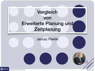 Vergleich von Erweiterte Planung und Zeitplanung