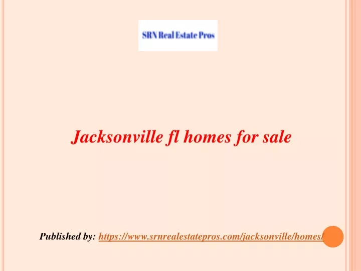 jacksonville fl homes for sale published by https