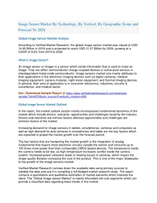 image sensor market by technology by vertical