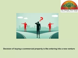 Important points to consider before buying a commercial property