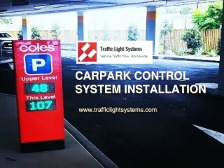 carpark control system installation