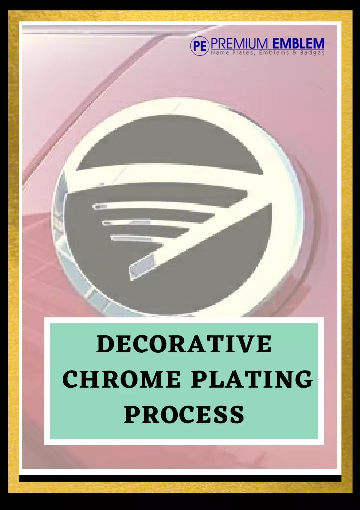 decorative chrome plating process