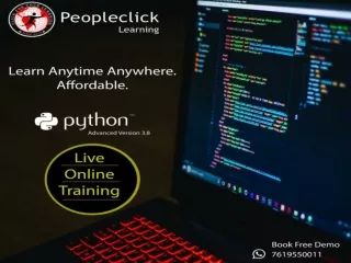 Best Online Python Training with 20% Off