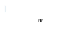 ETF Meaning