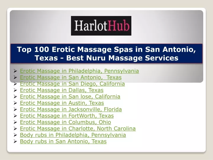 top 100 erotic massage spas in san antonio texas