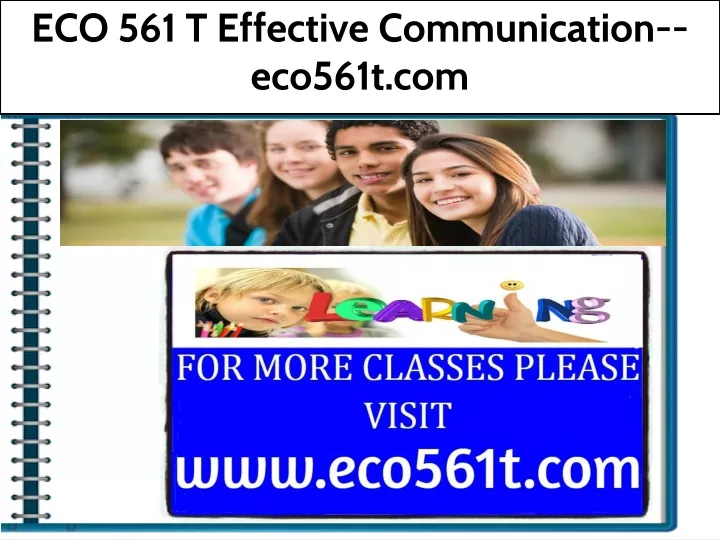 eco 561 t effective communication eco561t com