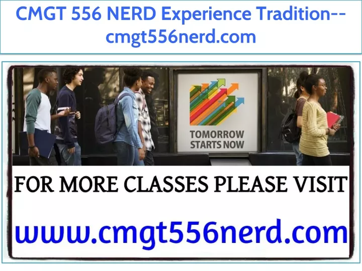 cmgt 556 nerd experience tradition cmgt556nerd com