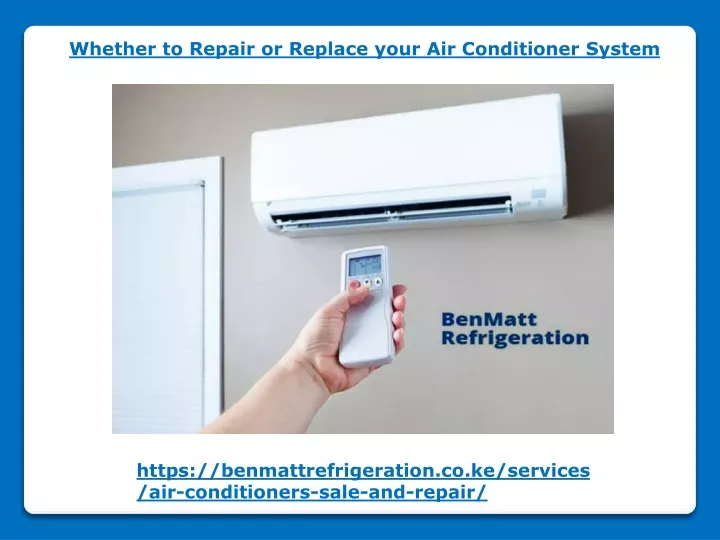 whether to repair or replace your air conditioner