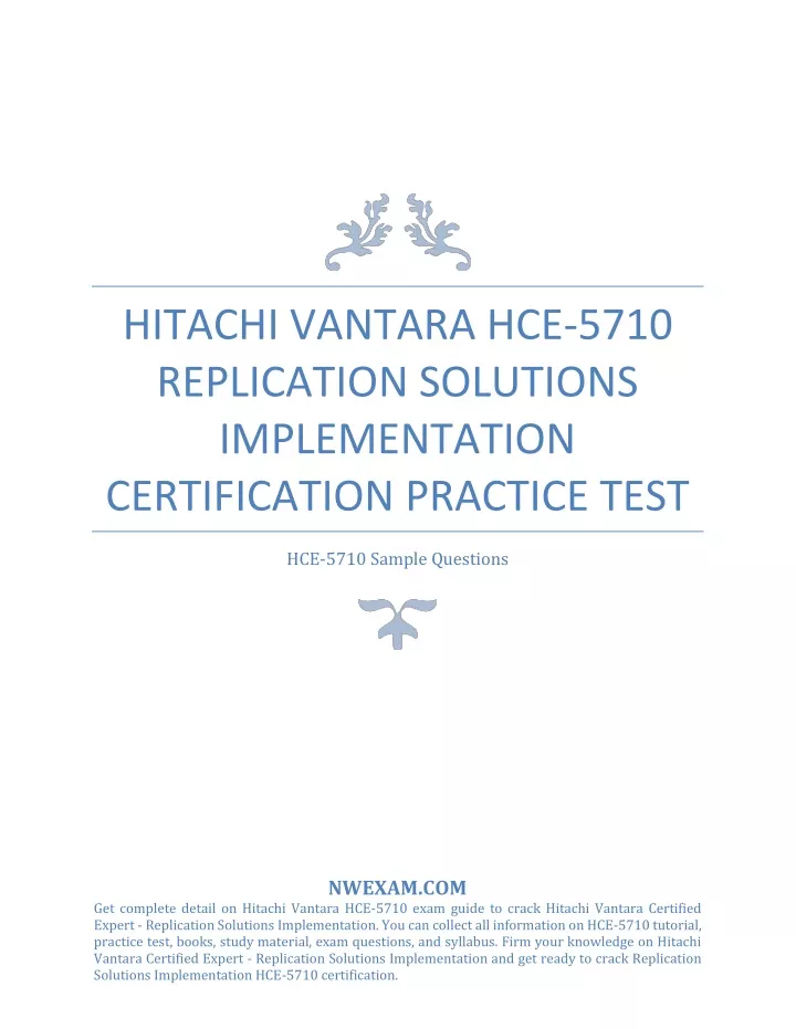 hitachi vantara hce 5710 replication solutions