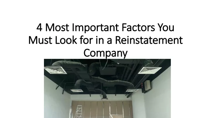 4 most important factors you must look for in a reinstatement company