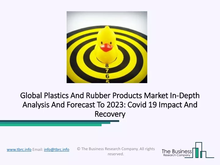 global global plastics and rubber products market