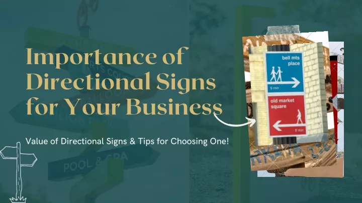 importance of directional signs for your business