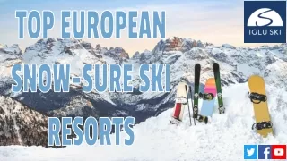 Top europe ski resorts