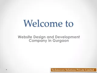 Website Design And Development Company in Gurgaon
